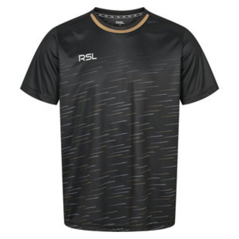 RSL Libra M unisex T-krekls, melns