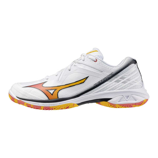 MIZUNO WAVE CLAW 3 (Unisex) / White/Citrus/Calypso Coral