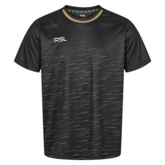 RSL Libra M unisex T-krekls, melns