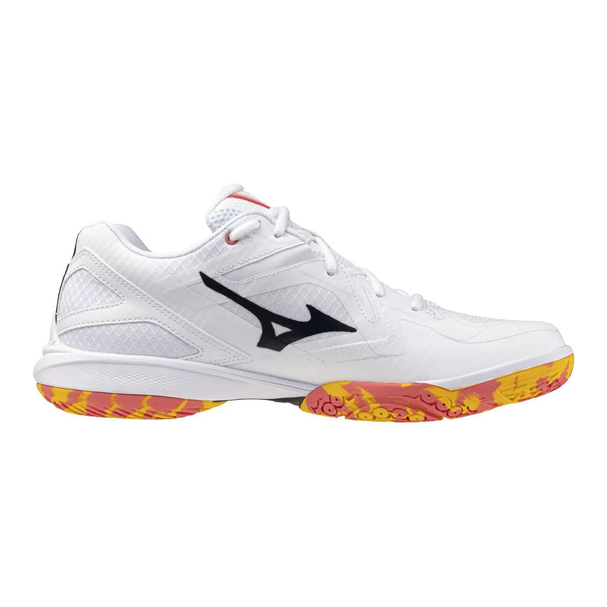 MIZUNO WAVE CLAW 3 (Unisex) / White/Citrus/Calypso Coral