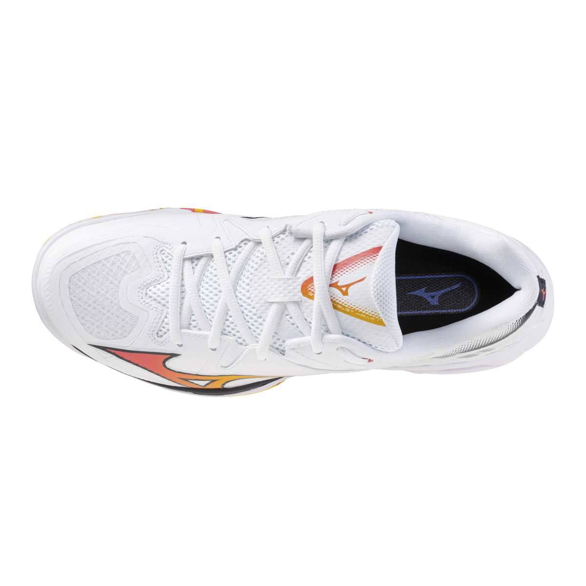 MIZUNO WAVE CLAW 3 (Unisex) / White/Citrus/Calypso Coral